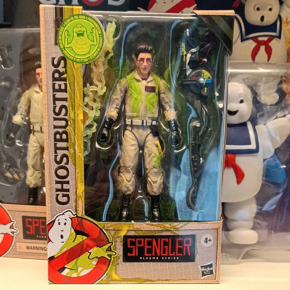 Hasbro Ghostbusters Plasma Series Spengler Figure with Green Accents